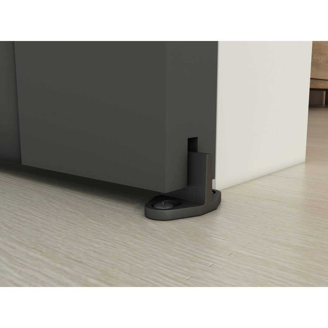 CALHOME 36 in. x 84 in. Full Lite Frosted Glass Black Finished Composite Sliding Barn Door with Hardware Kit and Door Handle PVC-F01-BLACK+SMK-72 - Cheap Fitting