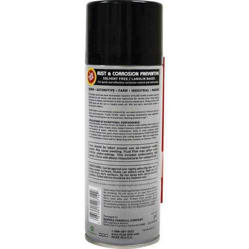 Fluid Film Black 11.75 oz. Aerosol AS11B - Cheap Fitting