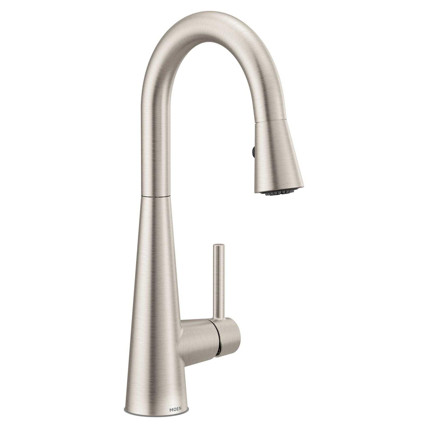 Moen Sleek One-Handle High Arc Bar Faucet 7664BG - Cheap Fitting