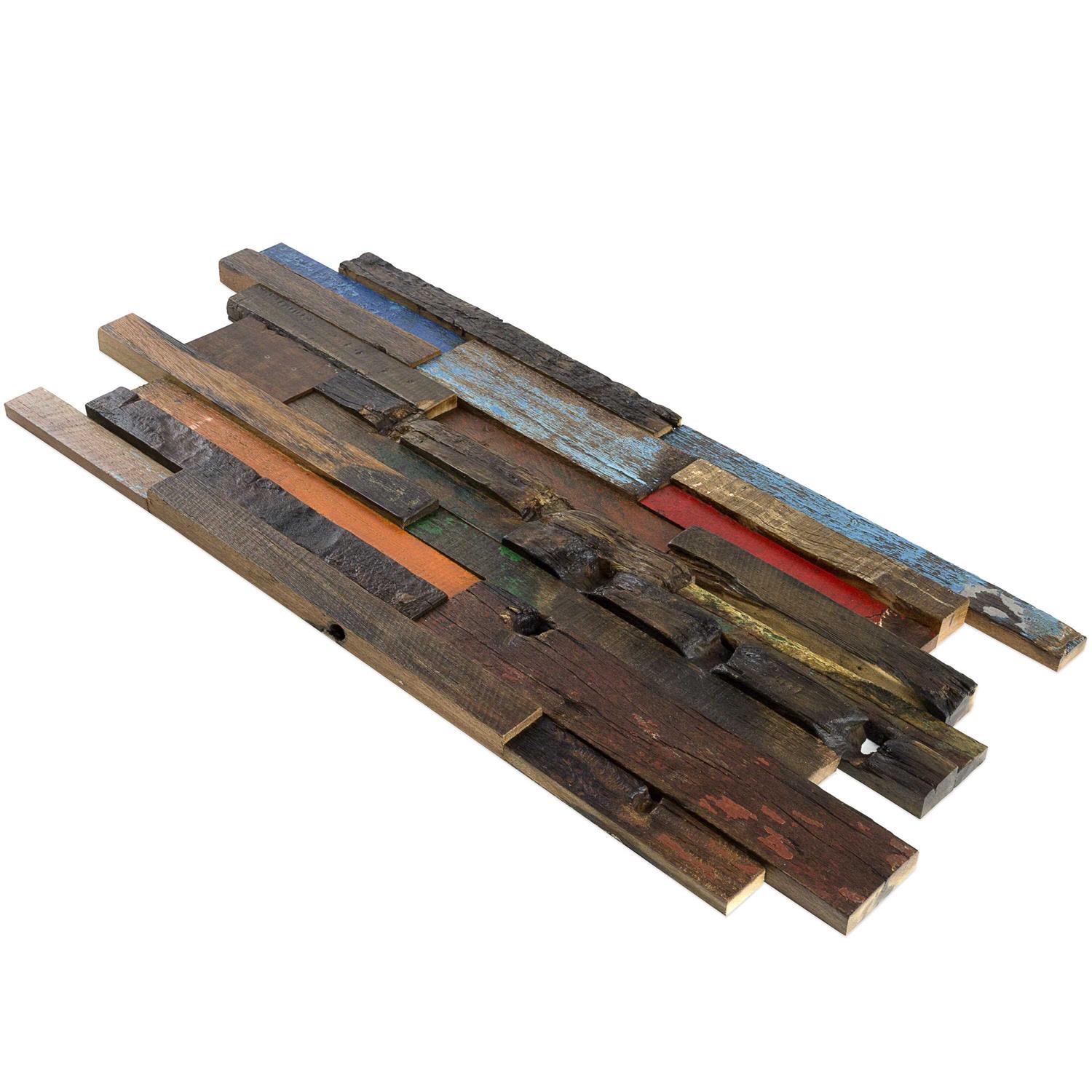 Ivy Hill Tile Timber Nargusta 11.81 in. x 23.62 in. x 10mm Wood Mosaic Wall Tile - Cheap Fitting