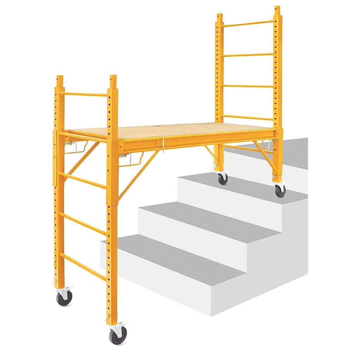 Werner Steel Rolling Scaffold - Cheap Fitting