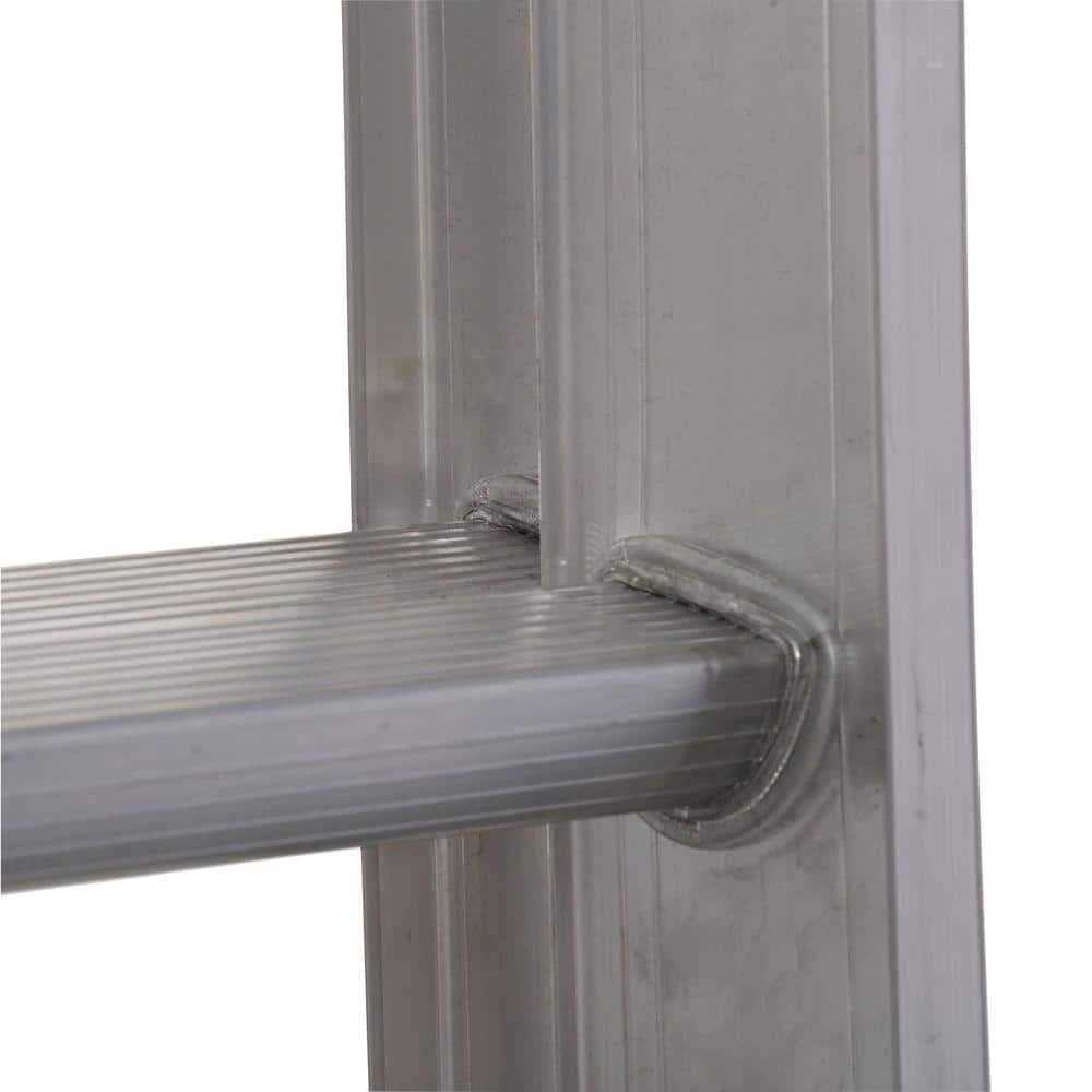 Werner 16-ft Aluminum 200-lb Type III Extension Ladder D1116-2 - Cheap Fitting