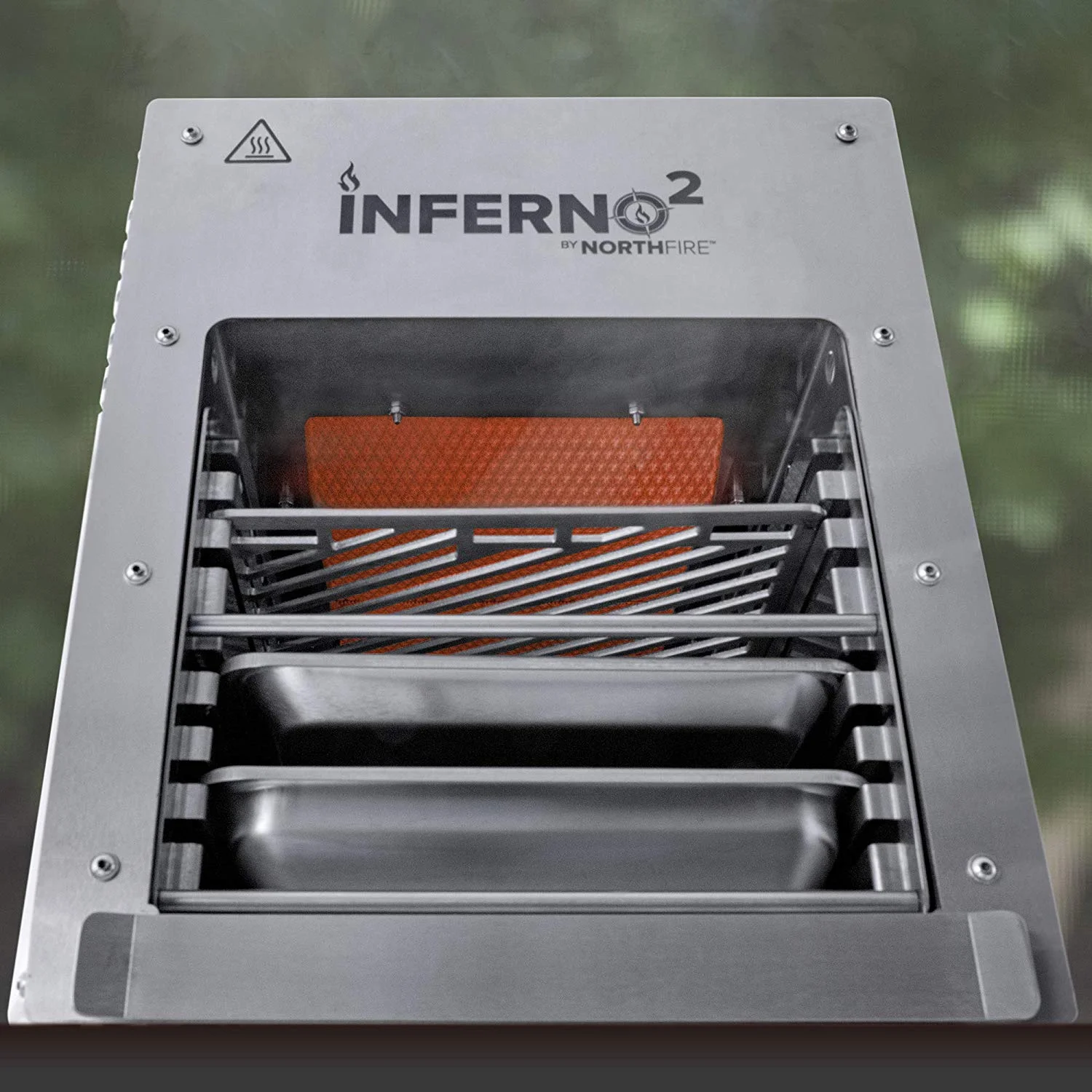 NorthFire INFERNO2 Propane Infrared Single Burner Outdoor Tabletop BBQ Grill - Cheap Fitting