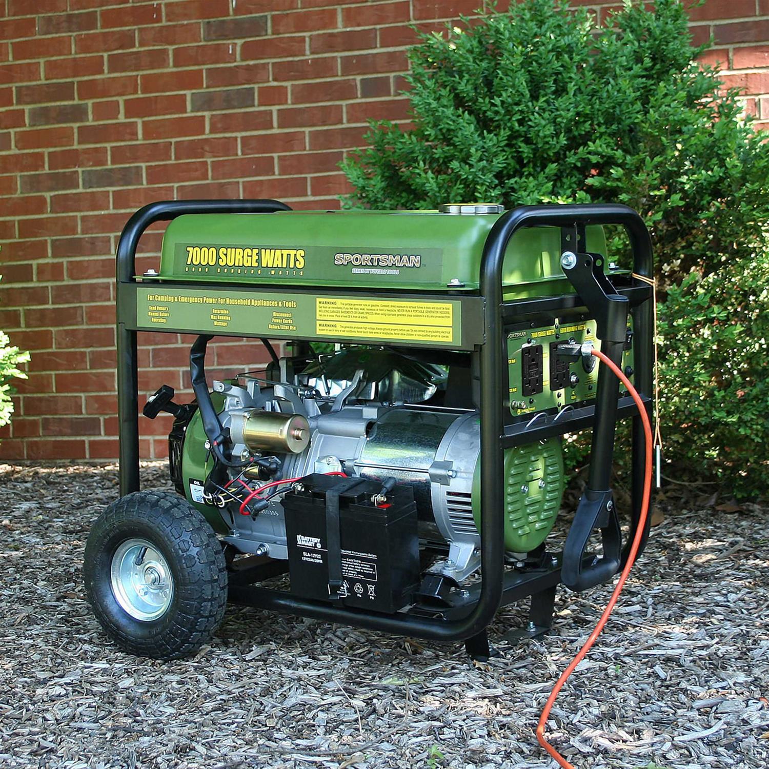 Buffalo Corp Sportsman Gasoline 7000 Watt Generator - Cheap Fitting