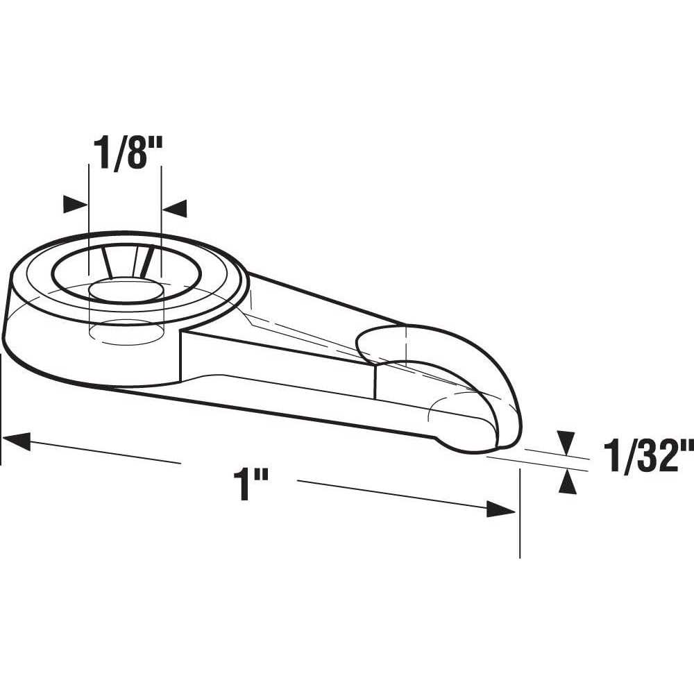 Prime-Line Storm Door Panel Clip T 8733 - Cheap Fitting