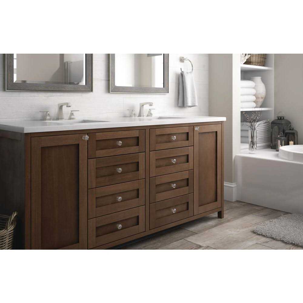 Liberty 1.25 inch Acrylic Faceted Knob P30122-CHC-C - Cheap Fitting