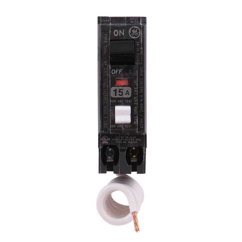 GE Single-Pole AFCI Circuit Breaker - Cheap Fitting