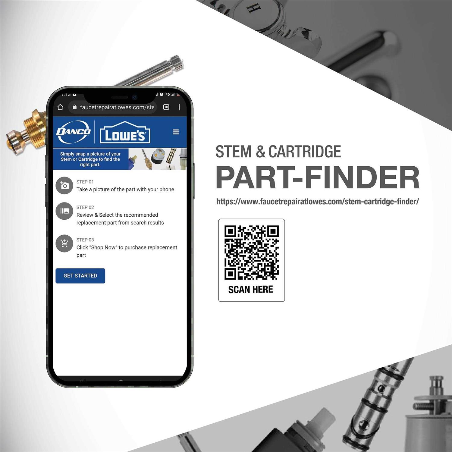 Danco 15354B Stem for Gerber - Cheap Fitting