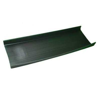 InvisaFlow 12 in. x 38 in. Black Vinyl Channel Guard - Cheap Fitting