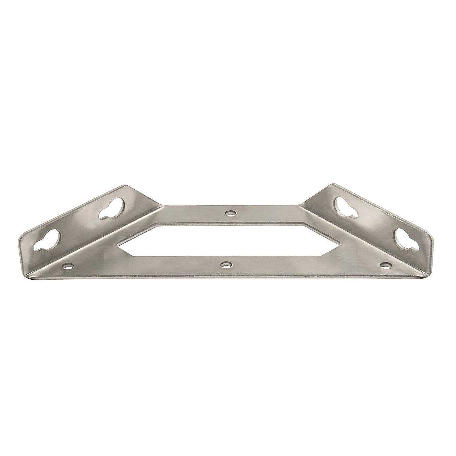rannb Trapeziform Angle Brackets Stainless Steel Corner Braces - Cheap Fitting
