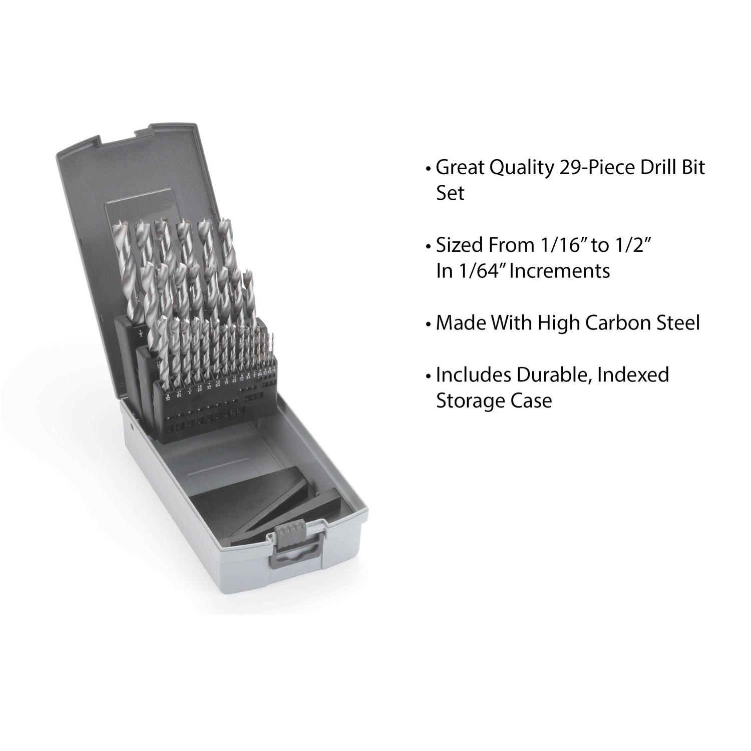 Woodriver Brad Point Drill Bit Index Set - Cheap Fitting