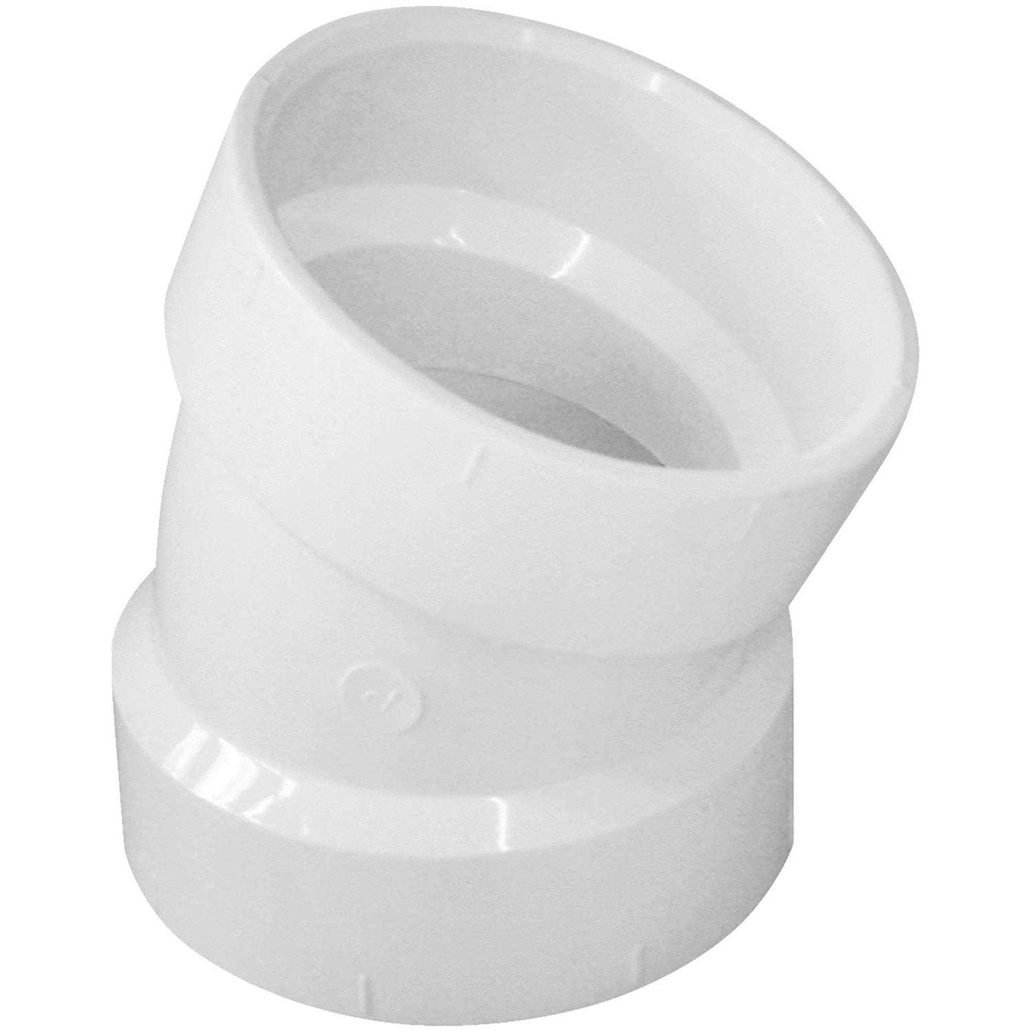 Charlotte Pipe Elbow PVC DWV 2  22-1/2 Deg - Cheap Fitting