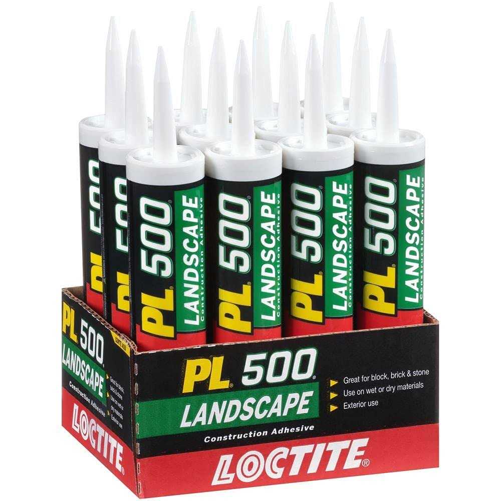 Loctite PL 500 Landscape Block 10 oz Adhesive - Cheap Fitting