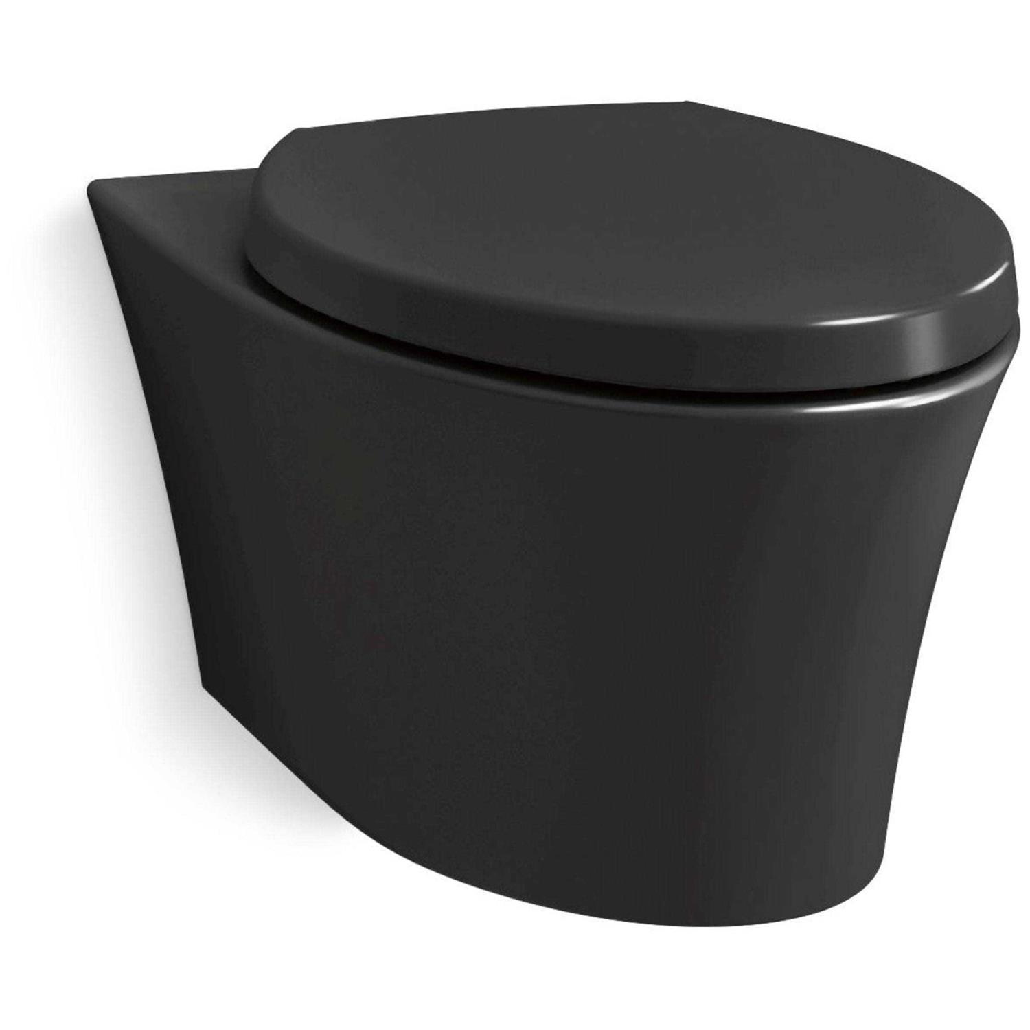Kohler K-31539-0 Veil Wall-hung compact elongated toilet - Cheap Fitting