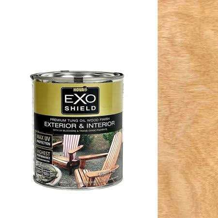 Exoshield Tung Oil Wood Stain - Cheap Fitting