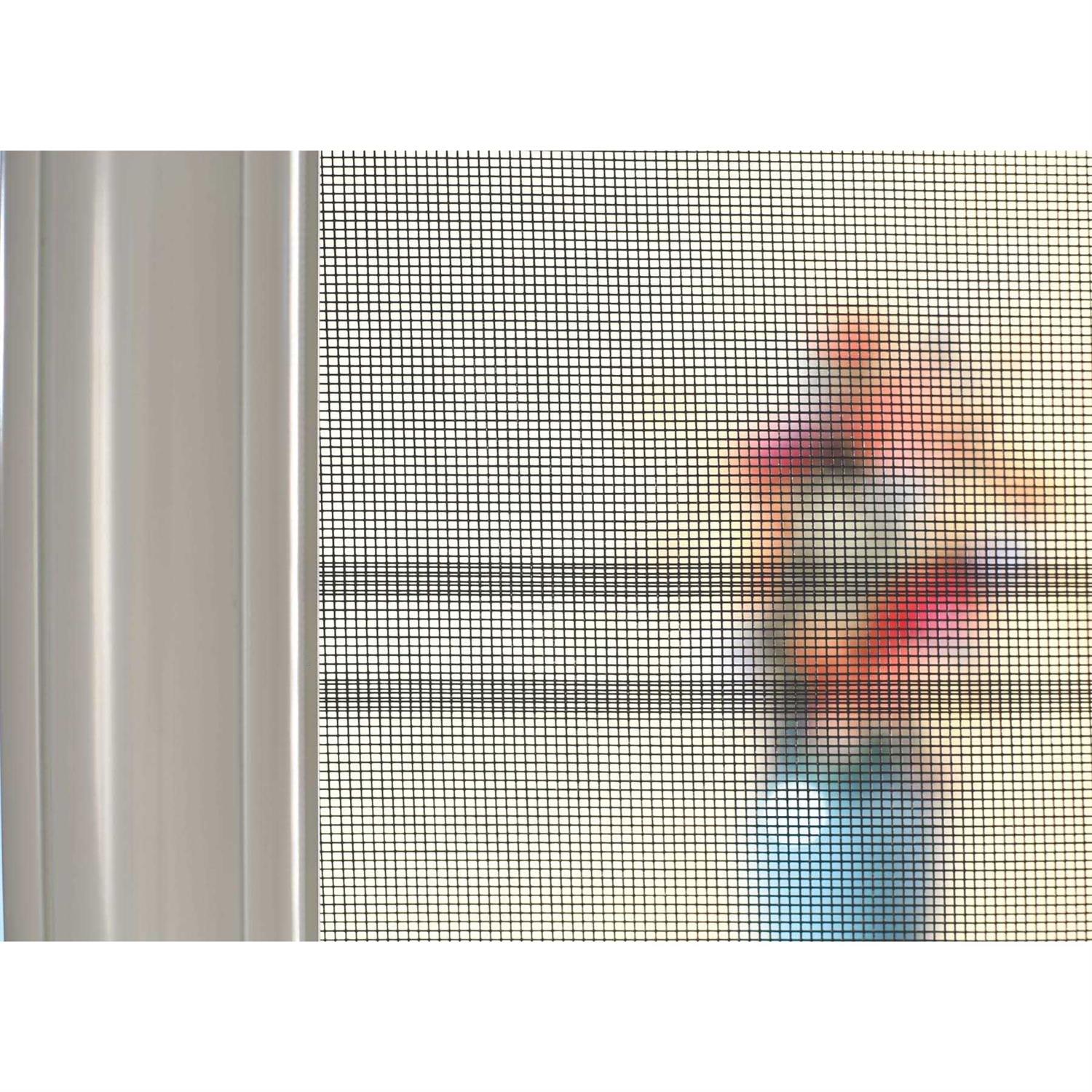 Larson Brisa 68 In. to 72 In. W x 80 In. to 81 In. H Double Door White Retractable Screen 77220371 - Cheap Fitting