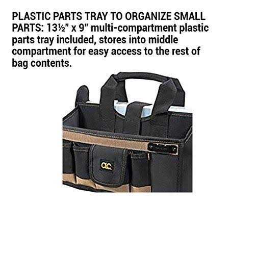 CLC 1529 Center Tray Tool Bag - Cheap Fitting