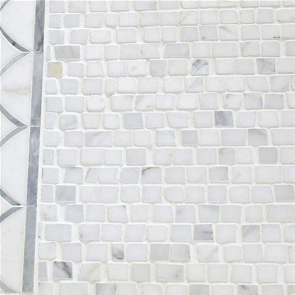 12 x 11 Marble Mosaic Wall & Floor Tile Marble Online - Cheap Fitting