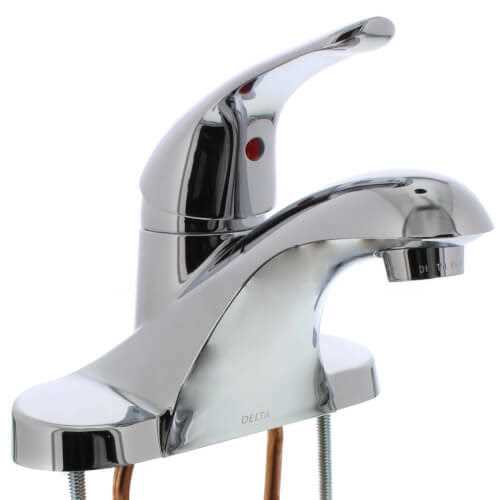 Delta Foundations Single Handle Centerset Bathroom Faucet B510LF - Cheap Fitting