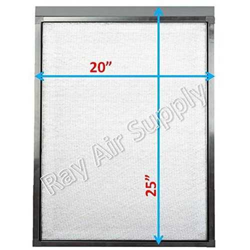 Rayair Supply Respicaire CG Microclean 95 Air Cleaner Replacement Filter Pads Refills - Cheap Fitting