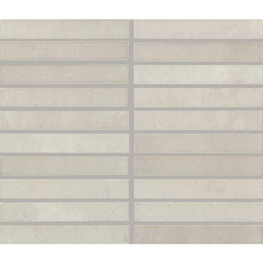 Daltile Miramo 10 in. x 12 in. Glazed Ceramic Straight Joint Mosaic Tile - Cheap Fitting