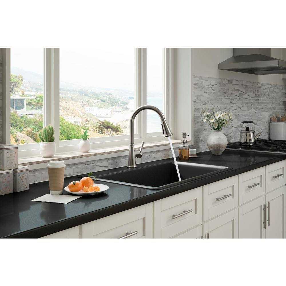 KOHLER Tyne Single-Handle Pull-Down Sprayer Kitchen Faucet - Cheap Fitting
