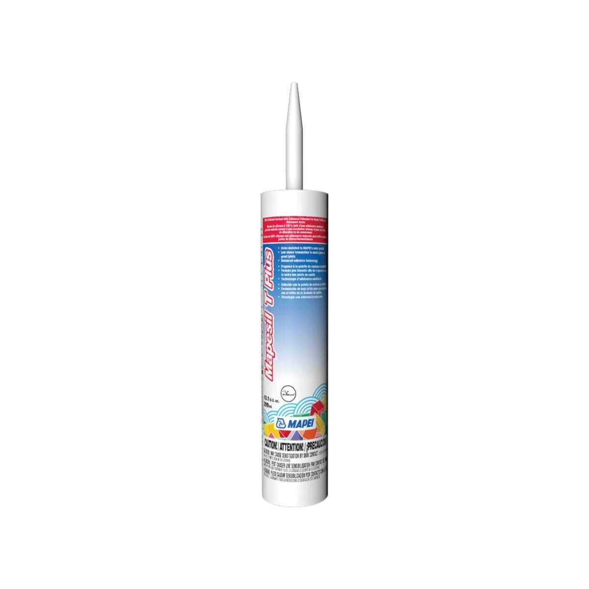 Mapei Mapesil T Plus 10.1-oz Charcoal Silicone Caulk - Cheap Fitting