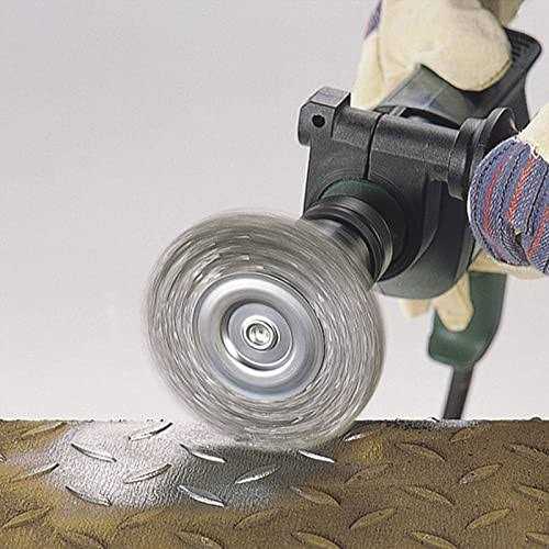 Wire Brush for Drill, Wire Wheel Brush Cup Set, Drill Wire Brush for Drill 1/4 Inch Arbor for Cleaning Rust, Stripping and Drill Attachment - Cheap Fitting