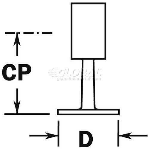 Lavi Industries Flush Center Post - Cheap Fitting
