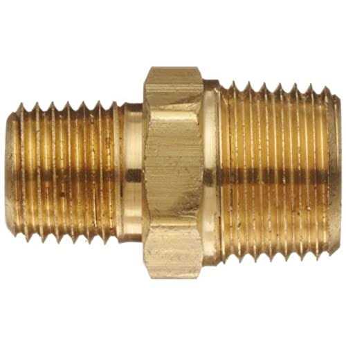 Anderson Metals Brass Pipe Fitting Reducing Hex Nipple - Cheap Fitting