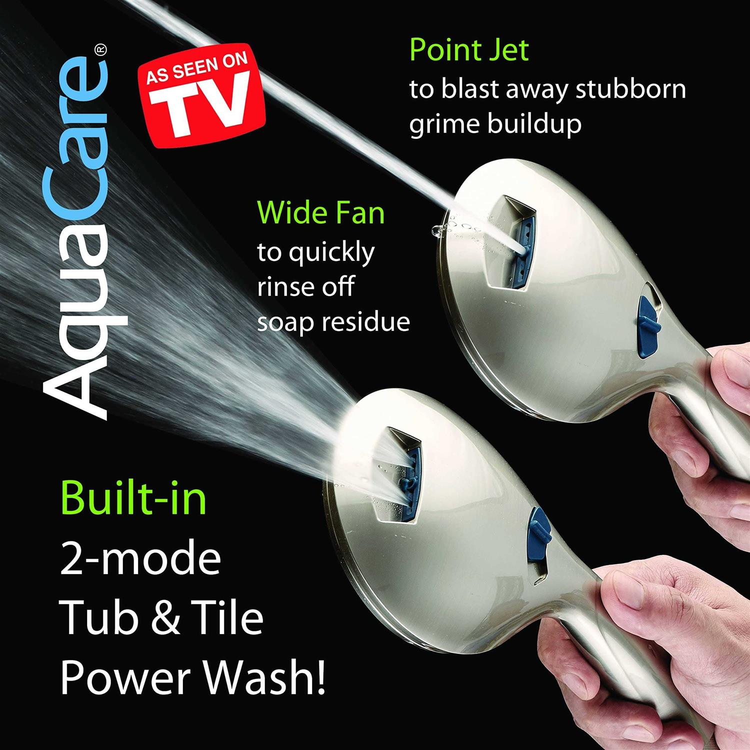 Hotel Spa 2-in-1 Antimicrobial Shower Head - Cheap Fitting