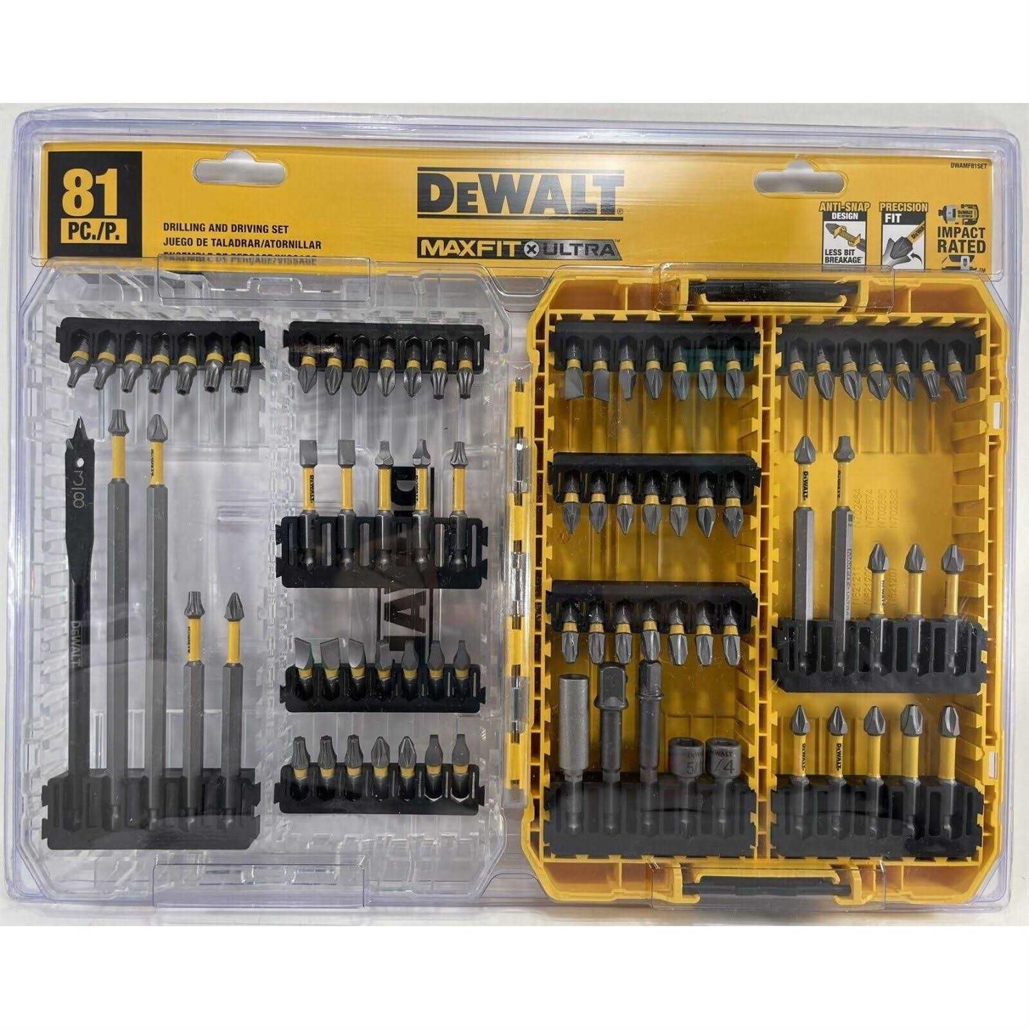 DEWALT Maxfit Ultra Steel Screwdriving Bit Set - Cheap Fitting