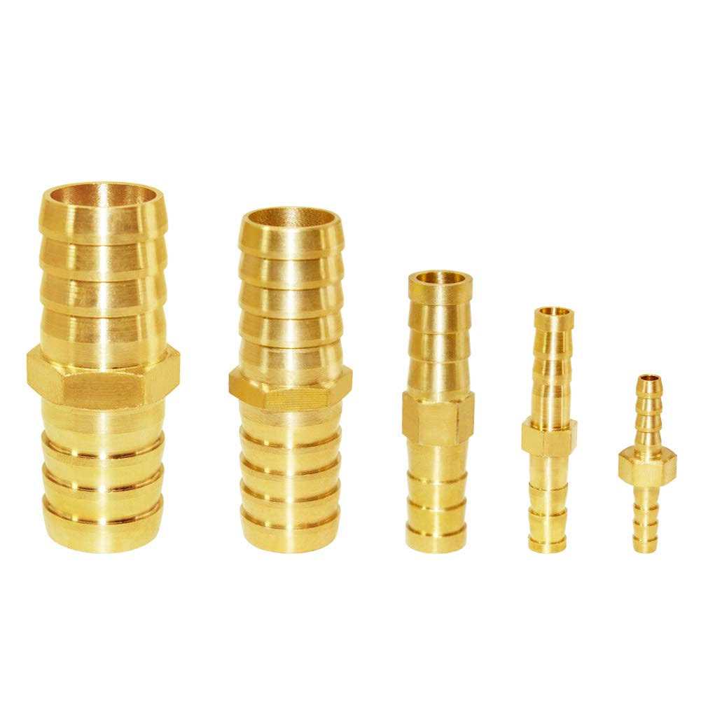 JoyTube Brass Hose Barb Fitting Metals Splicer Mender - Cheap Fitting