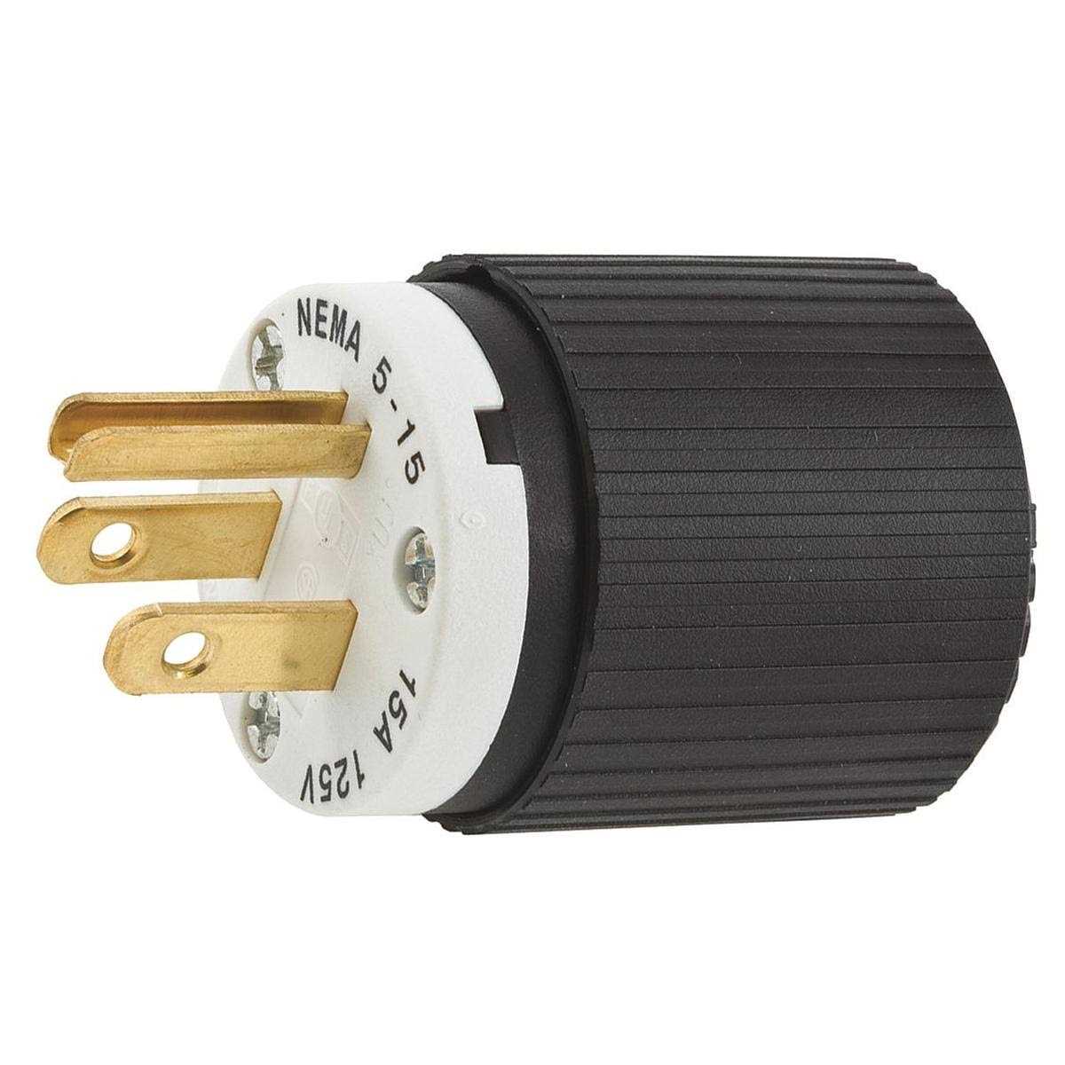 Hubbell 515P Straight Blade Plug - Cheap Fitting