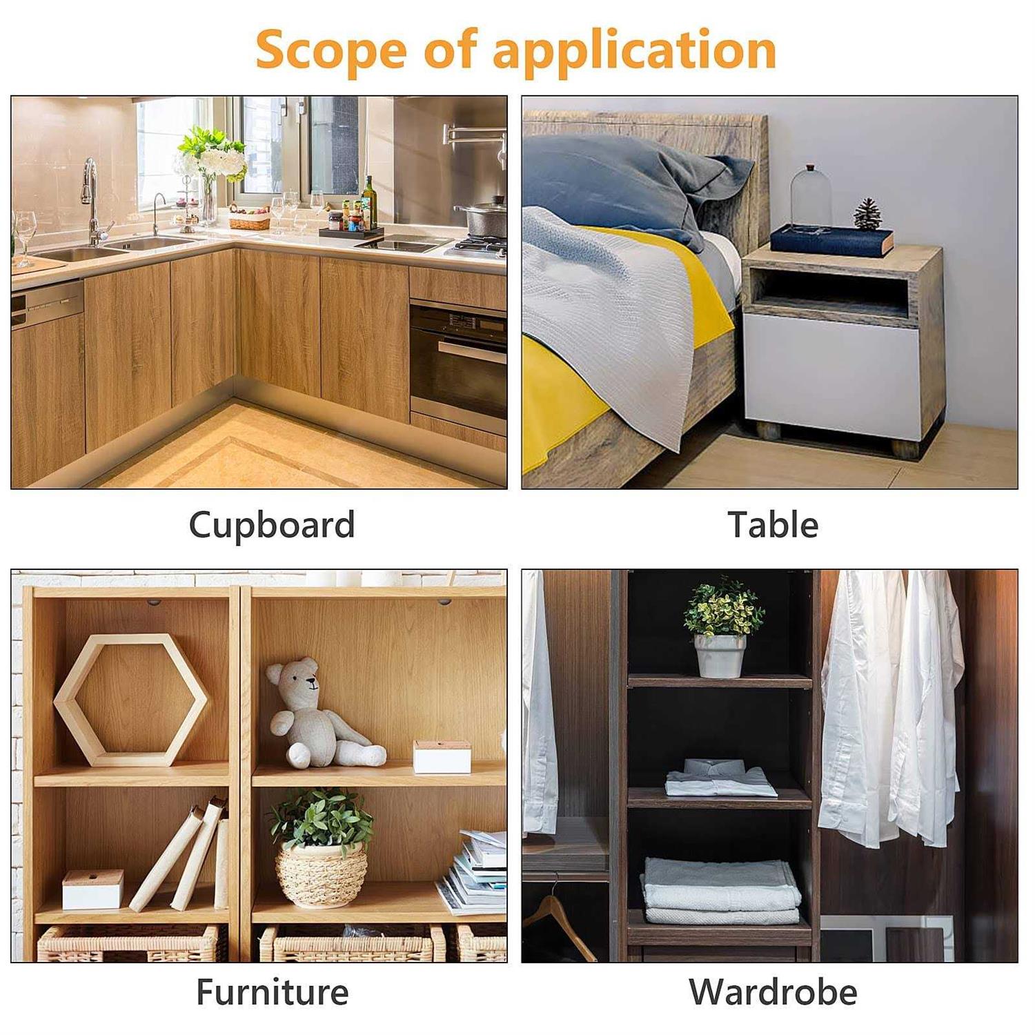 20 Pieces Furniture Cam Lock Fasteners 15mm x 12mm Furniture Cam Lock Nut Connectors Fittings for Cabinet Drawer Wardrobe Panel Connecting - Cheap Fitting