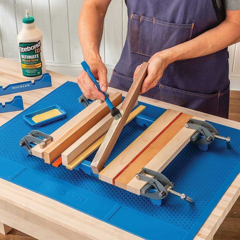ROCKLER Mini Deluxe Panel Clamps Powerful Four-Way Pressure Cabinet Clamps - Cheap Fitting