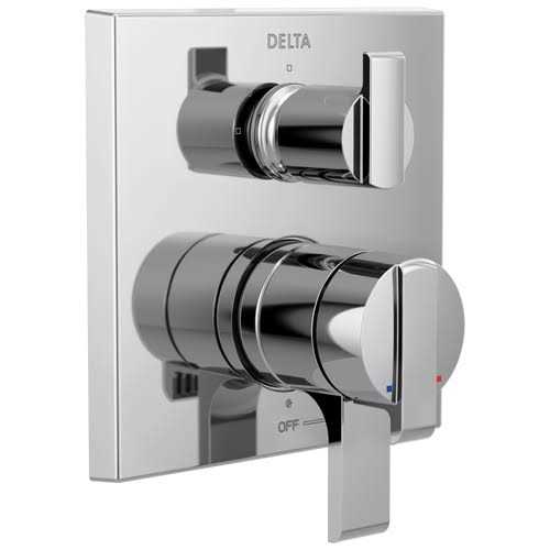 Delta T24867 Ara Angular Modern Monitor 14 Series Valve Trim with 3-Setting Integrated Diverter - Cheap Fitting
