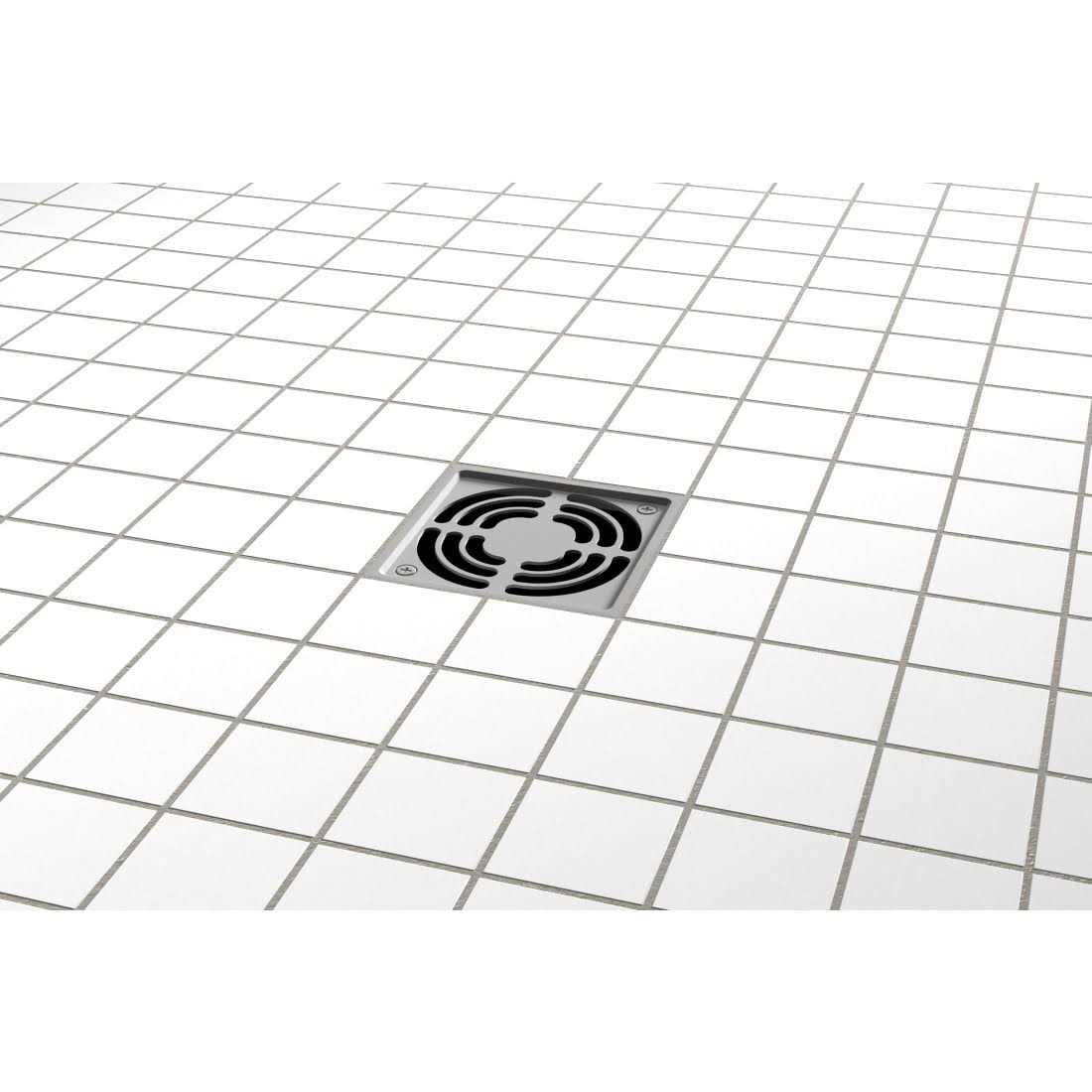 EMSER TILE Source Pure White 11.69 in. x 11.69 in. Squares Matte Porcelain Mosaic Tile - Cheap Fitting