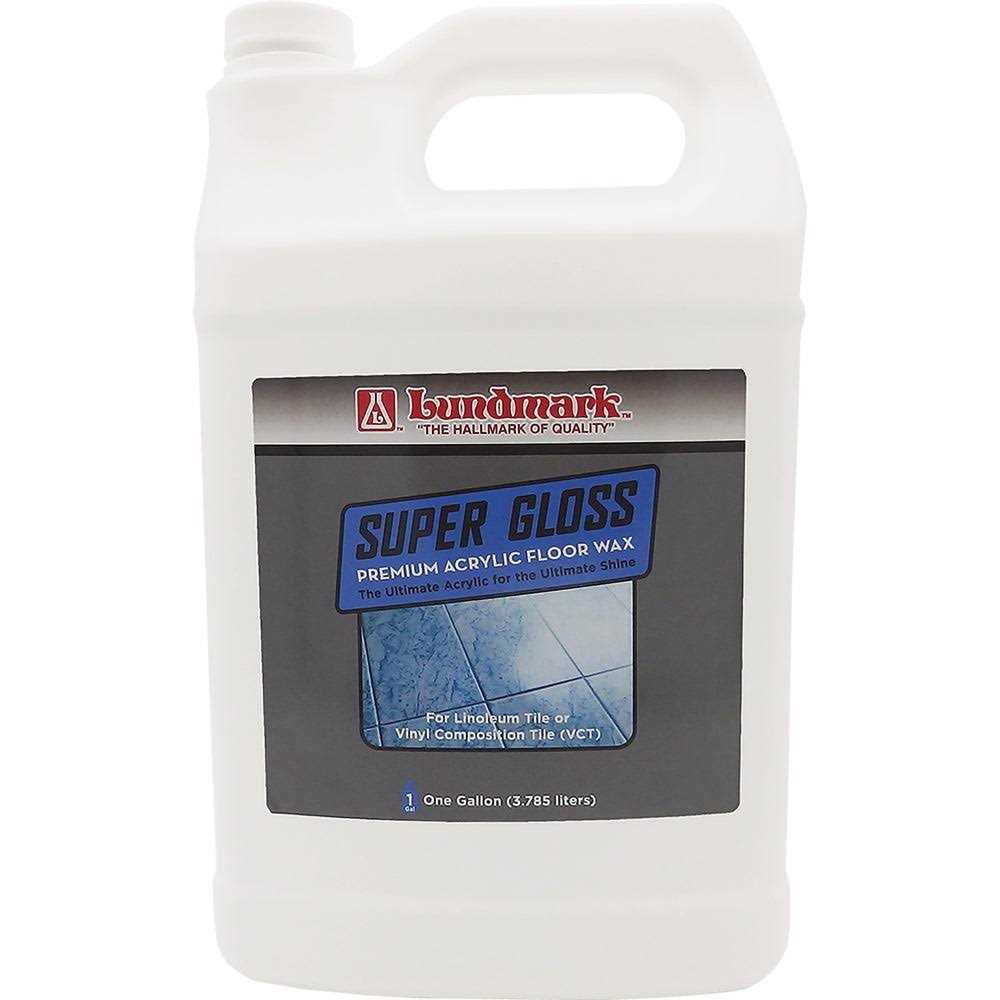 Lundmark 32 oz. Super Gloss Floor Wax - Cheap Fitting