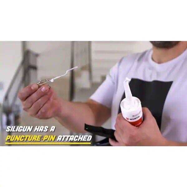 SILIGUN Caulking Gun Anti Drip Extreme-Duty Caulking Gun - Cheap Fitting