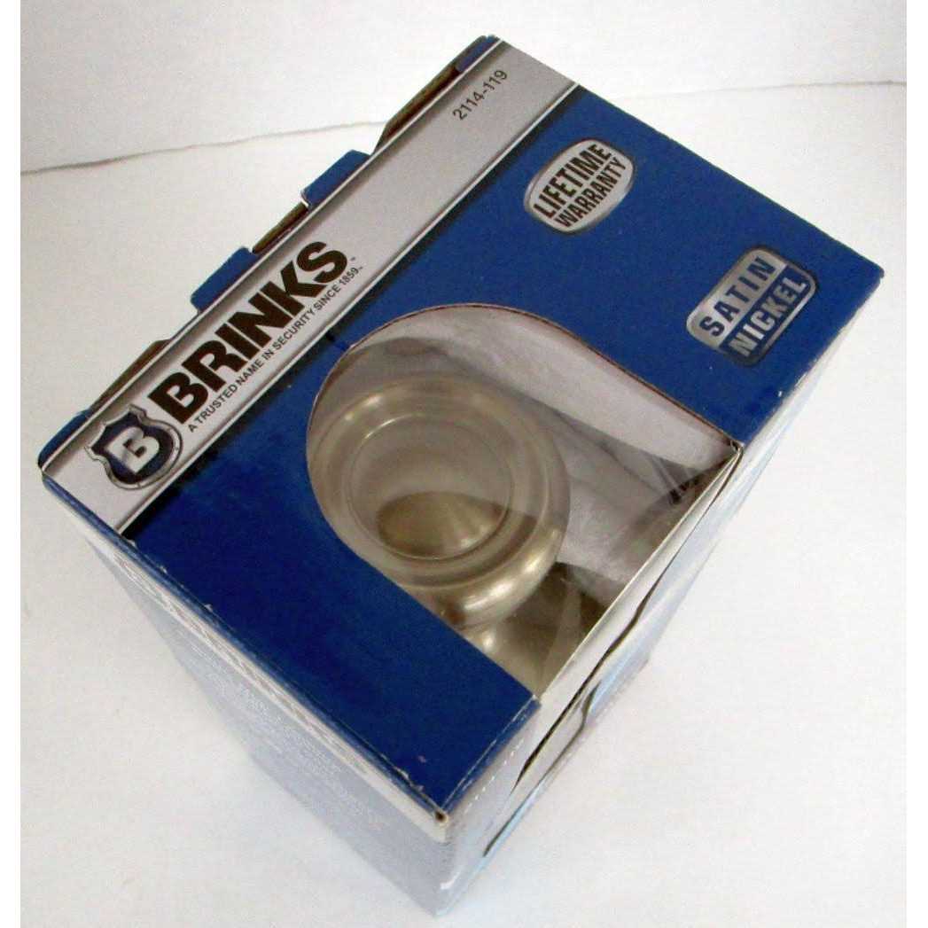 Brinks Passage Hall/Closet Tulip Doorknob - Cheap Fitting