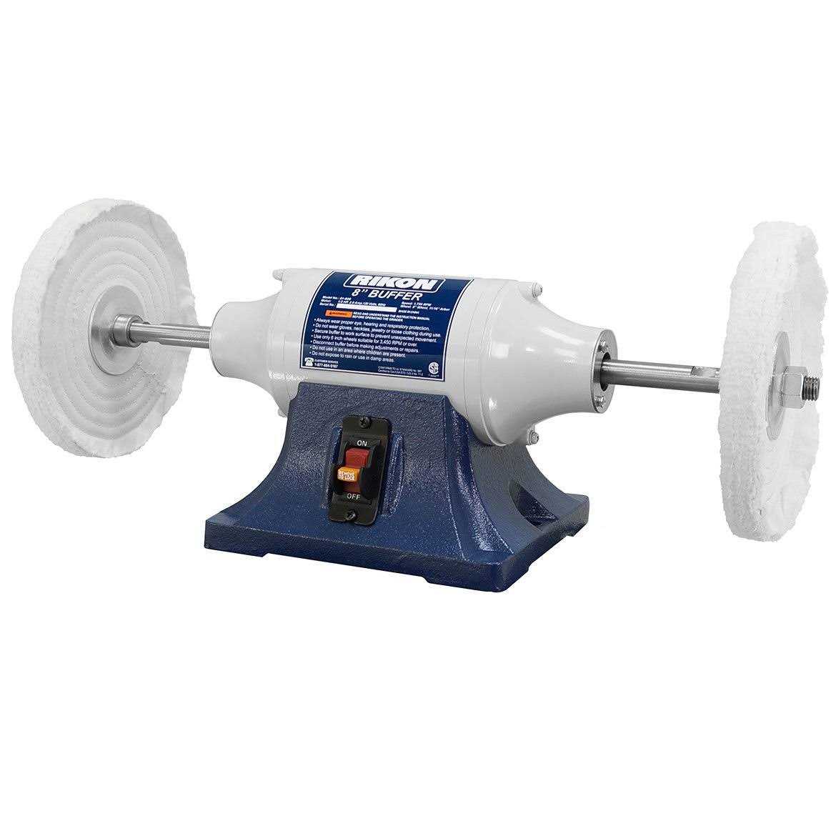 Rikon 8 Inch Low Speed Buffer - Cheap Fitting