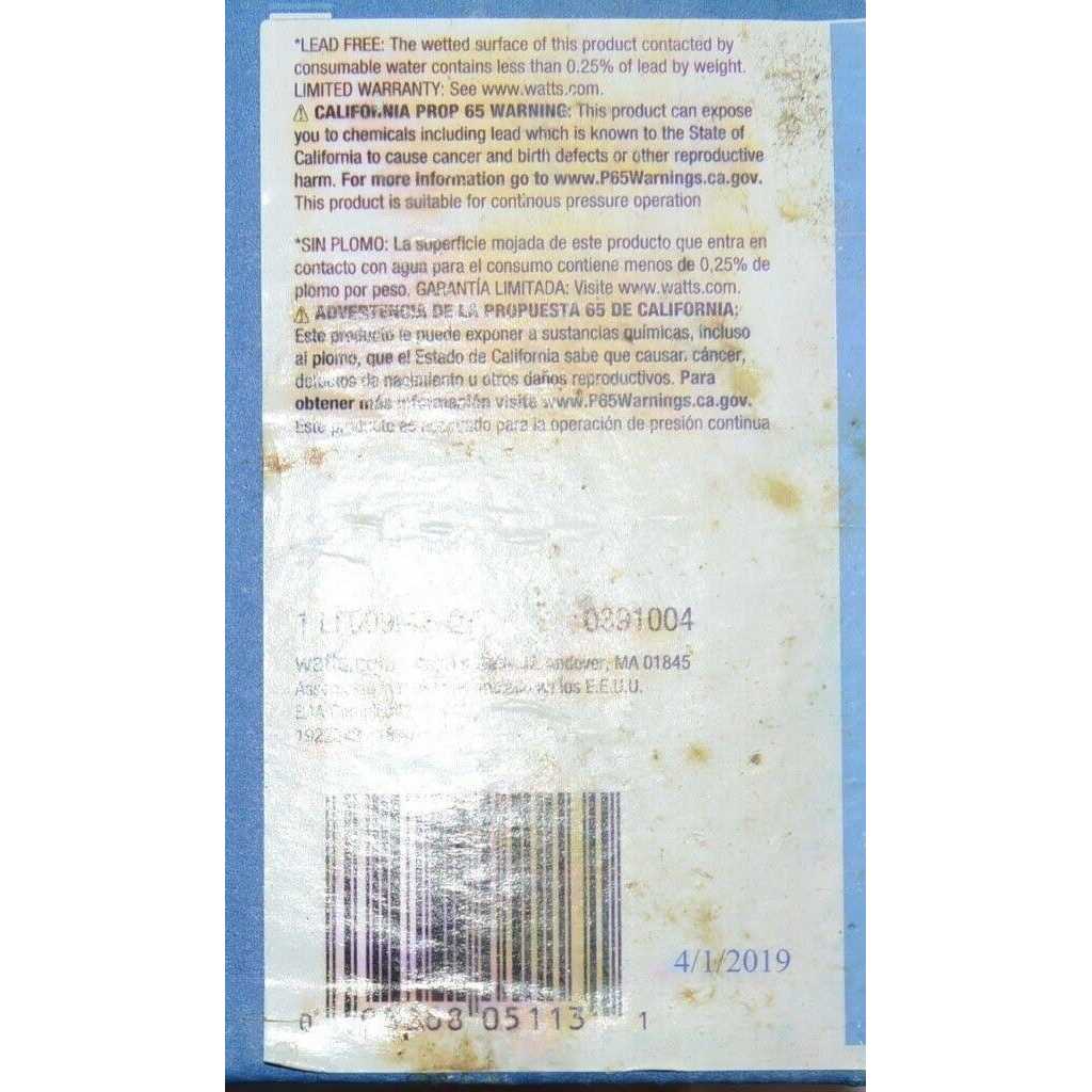 Watts Backflow System Low Pressure - Cheap Fitting