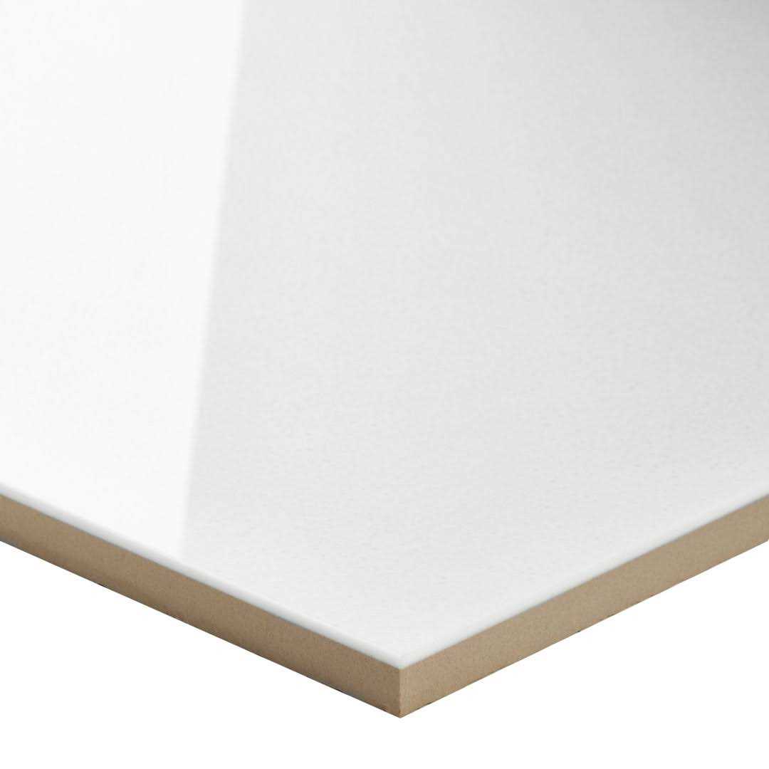 Ivy Hill Tile Lucid Nanoglass White Polished Porcelain Floor and Wall Tile - Cheap Fitting