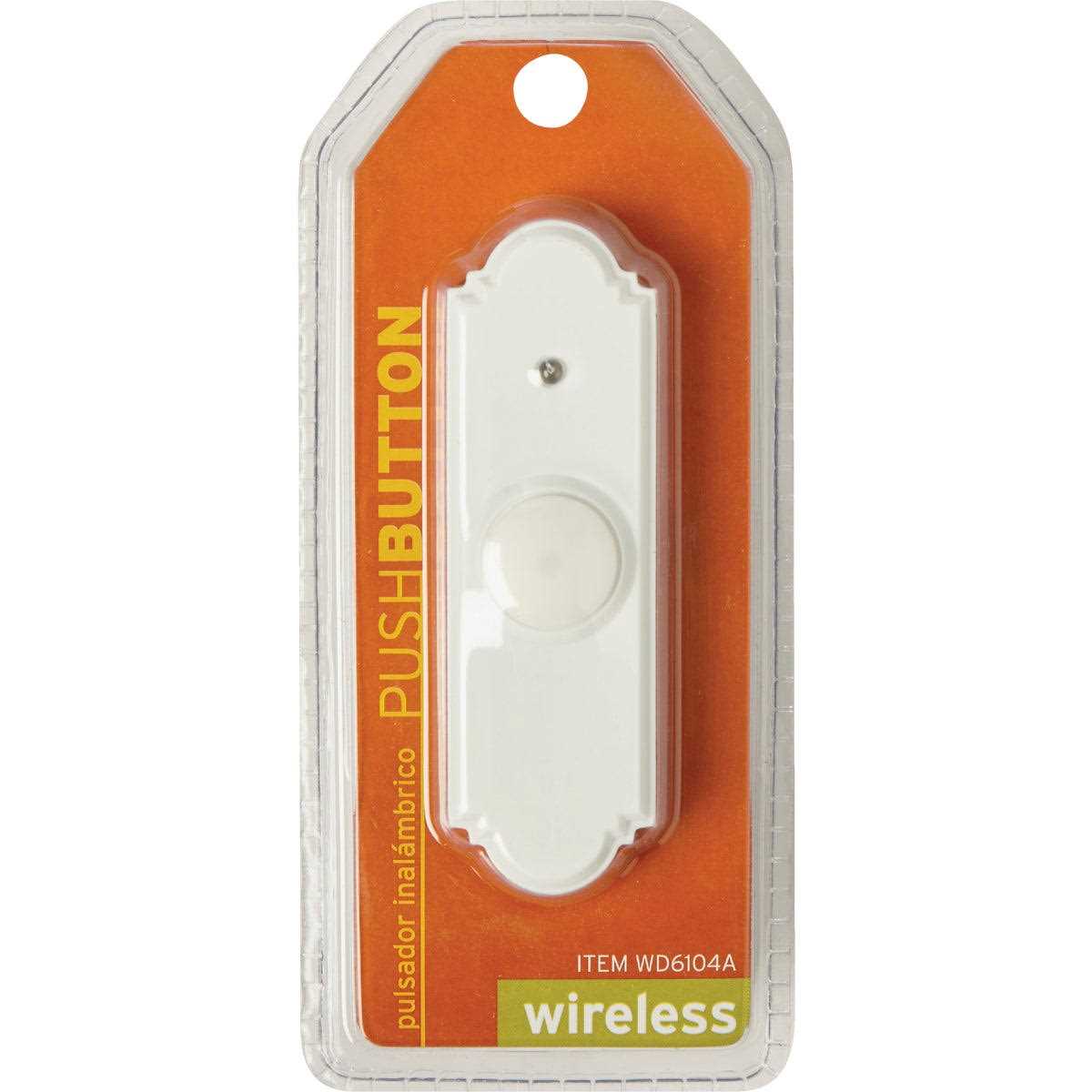 IQ America Wireless Slimline Doorbell Push-Button - Cheap Fitting