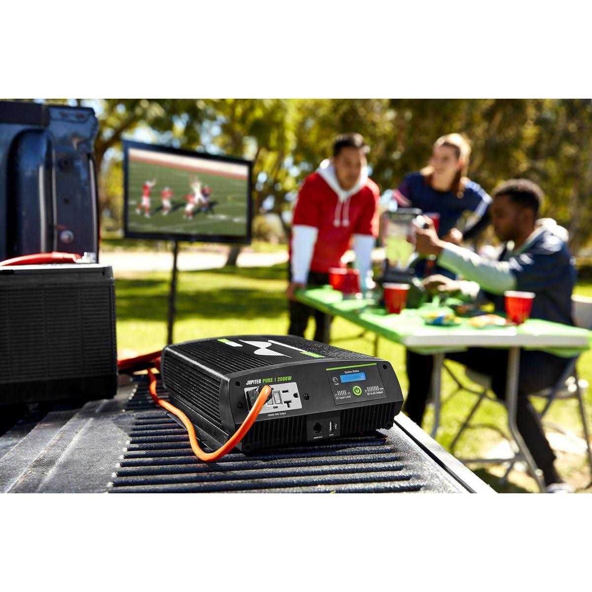 Jupiter Pure 2000 Watt Continuous/4000 Watt Peak Pure Sine Wave Power Inverter - Cheap Fitting