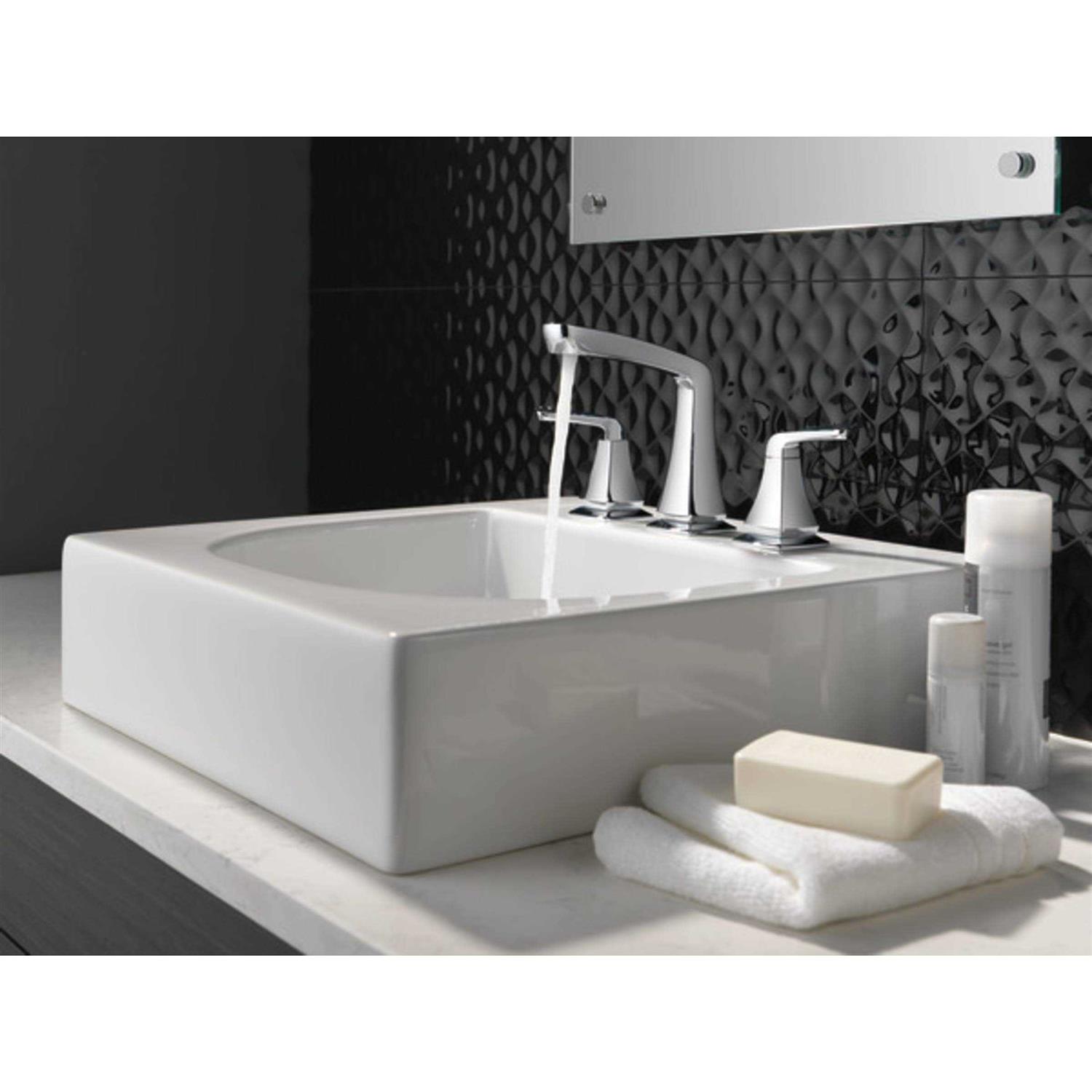 Delta Vesna Widespread Bathroom Faucet - Cheap Fitting