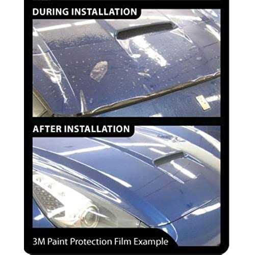 3M Clear Paint Protection Bulk Film Roll 6-by-25-inches - Cheap Fitting