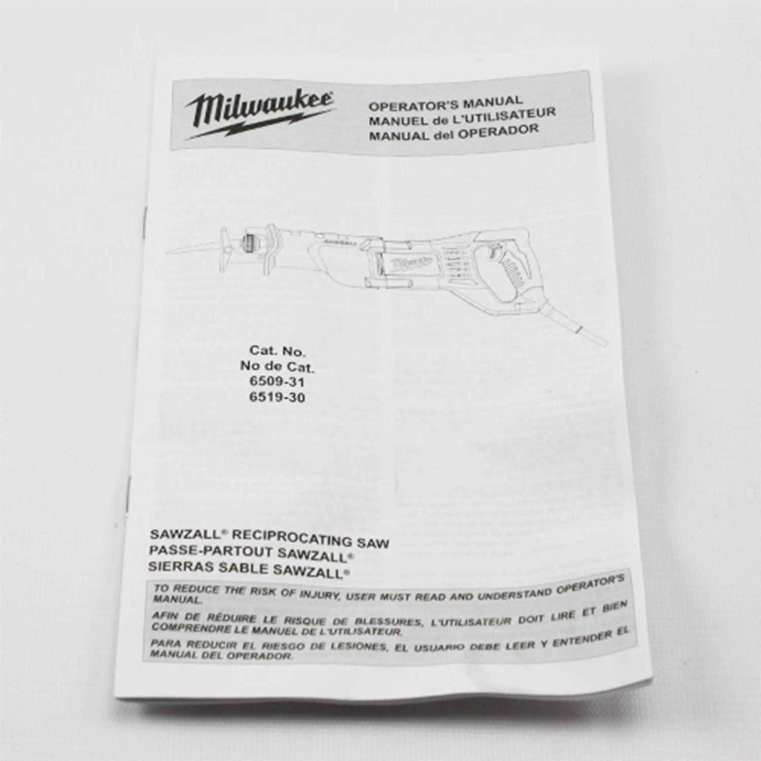 Milwaukee Sawzall Reciprocating Saw Kit, 12 A - Cheap Fitting