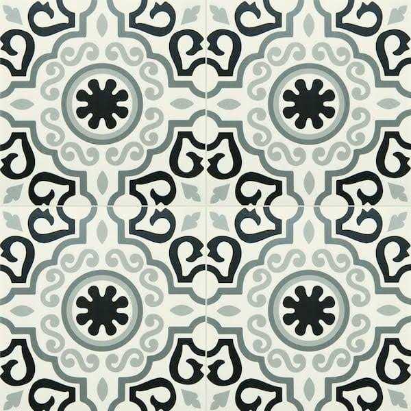 Daltile Memoir Crystal 12 in. x 12 in. Glazed Ceramic Floor and Wall Tile - Cheap Fitting